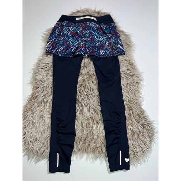 Athleta women’s elitric placid 2 in 1 legging with skirt - Picture 3 of 10